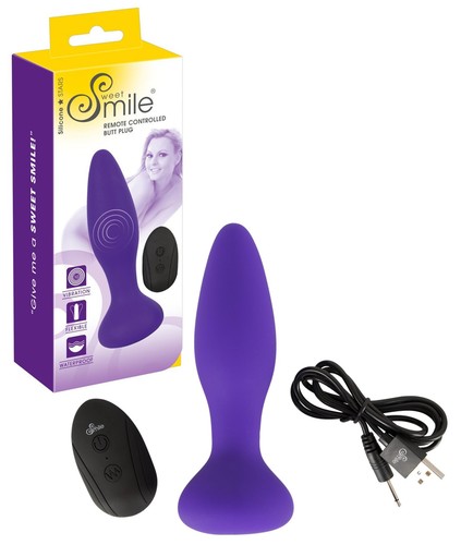 Plug anale vibrante - , in