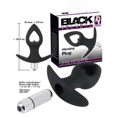 Plug anale vibrante - , in