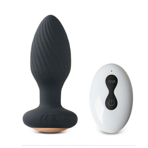Plug anale vibrante rotante - vibrante, e