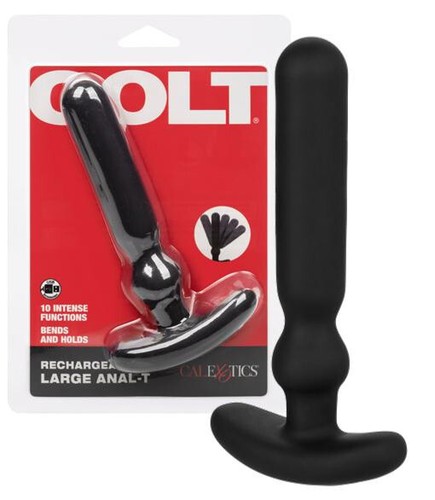Plug anale vibrante grande - , in