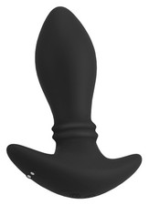 Plug Anale Vibrante con Anelli