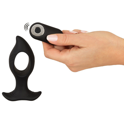 Butt plug with hole - rc,