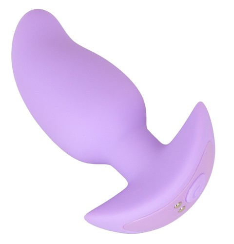Plug anale vibrante curvo - plug,