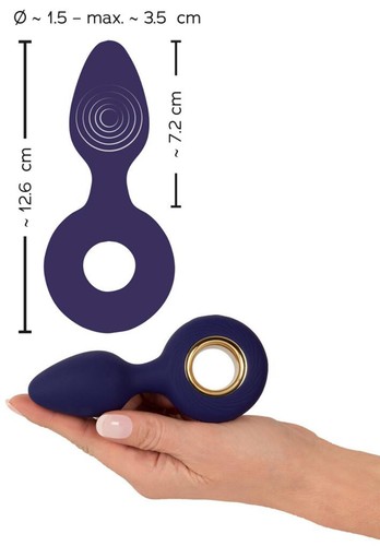 Plug anale vibrante - , in