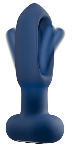 Plug anale vibrante con - vibrante, lingua