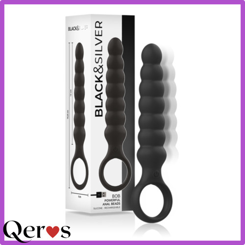 Plug anale vibrante silicone - vibrante,