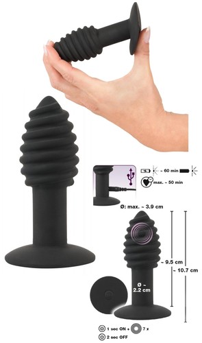 Vibratore silicone anal - vibratore, in
